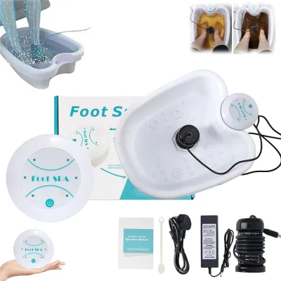 Appareil de bain de pieds ionique avec bassine