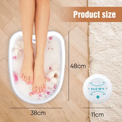 Appareil de bain de pieds ionique avec bassine – image 2