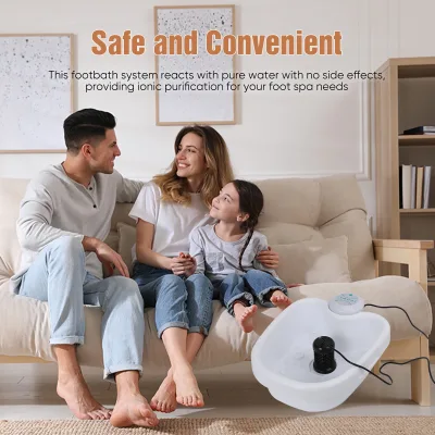 Appareil de bain de pieds ionique avec bassine – image 3