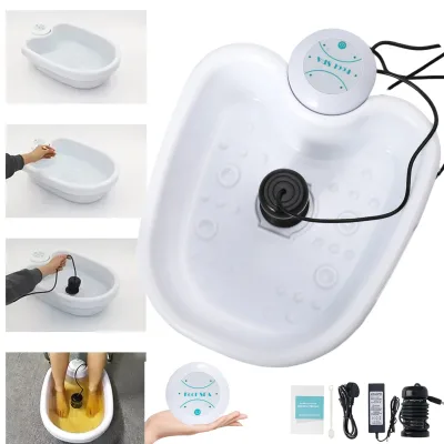 Bain de pieds ionique avec bassin pliable