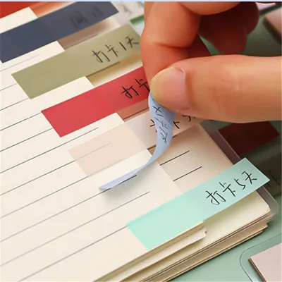 Blocs-notes autocollants de couleur – image 2