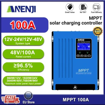 Contrôleur de charge solaire MPPT 100 A