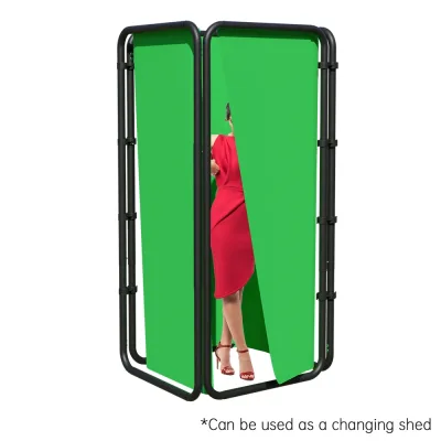 Fond vert de photographie avec support, 240 × 400 cm – image 3