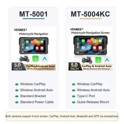 GPS moto écran 5 pouces avec Bluetooth et WiFi – image 3