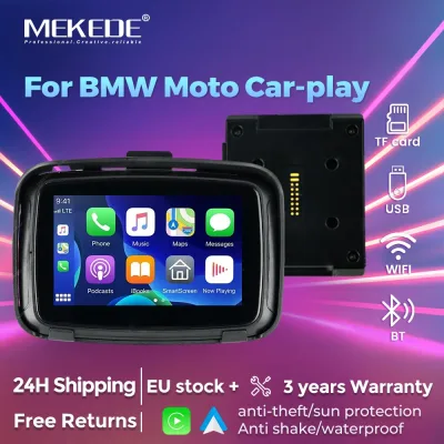 GPS moto écran tactile 5 pouces Bluetooth étanche