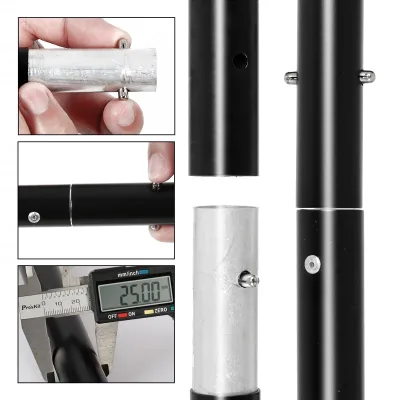 Kit de support de fond photo en aluminium – image 3