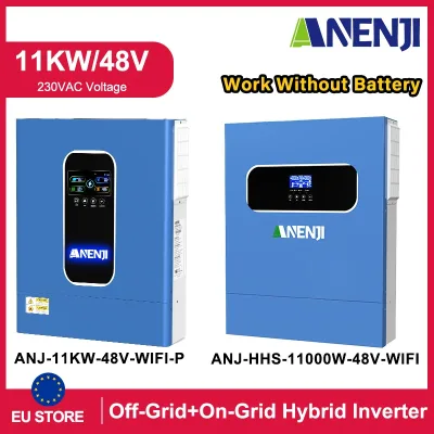 Onduleur solaire hybride 11 kW, 48 V, WiFi et MPPT – image 2