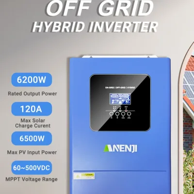 Onduleur solaire hybride 48 V, onde sinusoïdale pure – image 2
