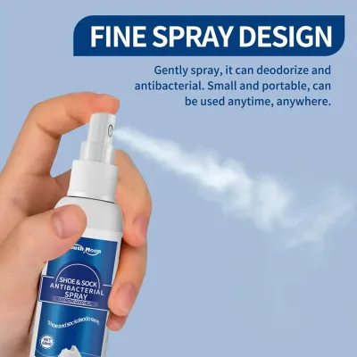 Spray désodorisant pieds et chaussures, menthe – image 2